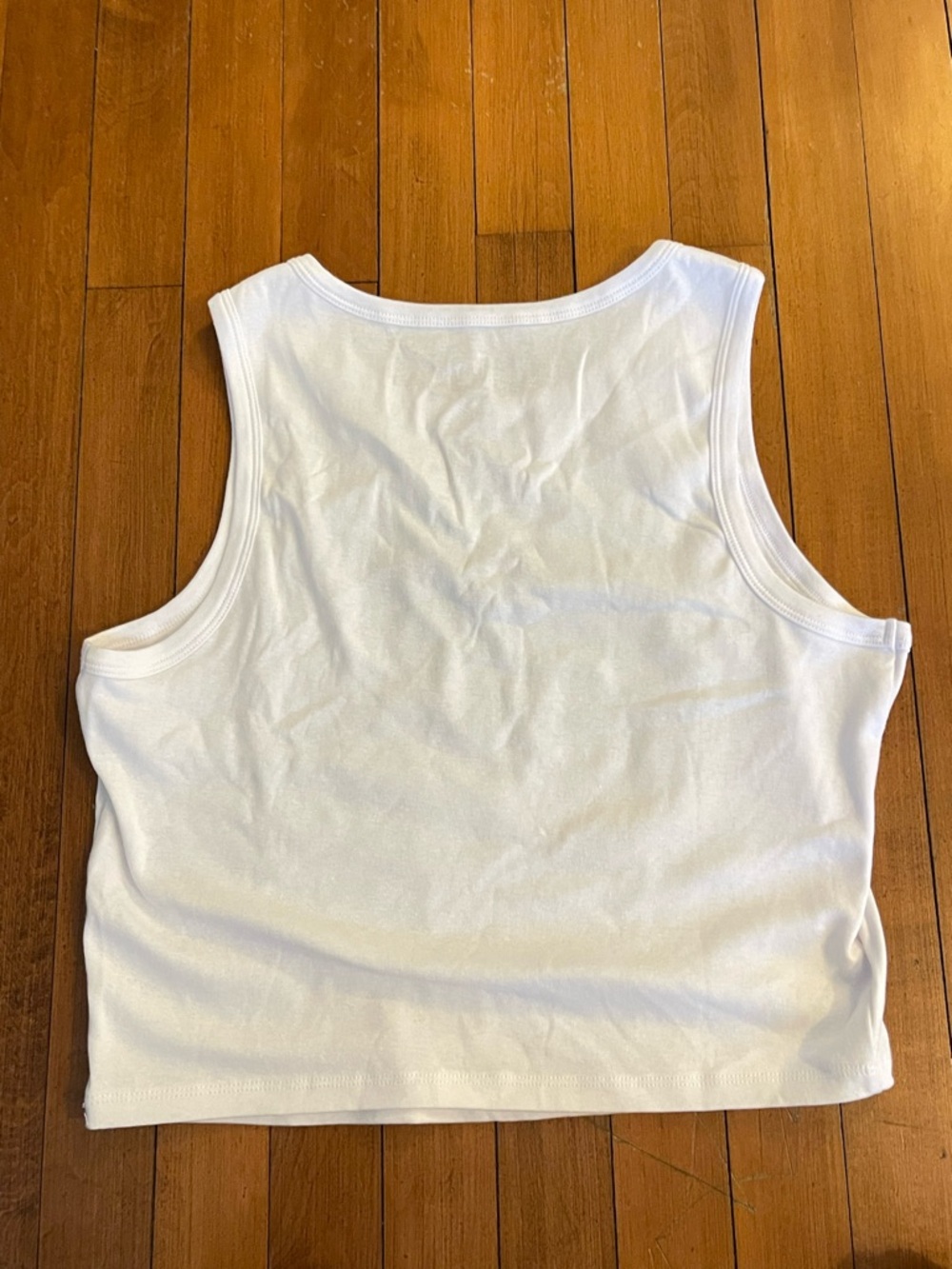 Hybrid Apparel White GM Official Logo Tank - Picture 2 of 3